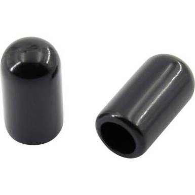 PVC zárósapka 100 db, fekete, TRU COMPONENTS TC-EP-0513203 PVC zárósapka 100 db, fekete, TRU COMPONENTS TC-EP-0513203
