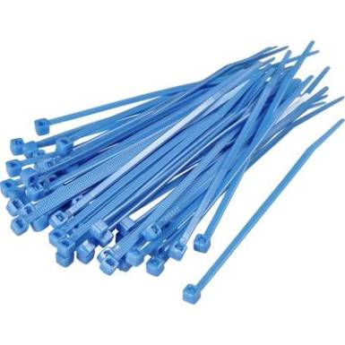 K&aacute;belk&ouml;t&ouml;ző 203 mm k&eacute;k Tru Components 1592805 TC-CV200A203 100 db