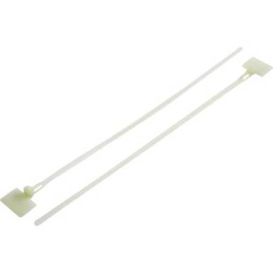 Kábelkötöző 101 mm Átlátszó Feliratozó mezővel, Nyitható Tru Components 1592847 TC-MHVC100203 100 db Kábelkötöző 101 mm Átlátszó Feliratozó mezővel, Nyitható Tru Components 1592847 TC-MHVC100203 100 db