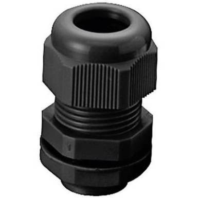 T&ouml;mszelence M40, poliamid, fekete (RAL 9005), TRU COMPONENTS TC-AGR40203