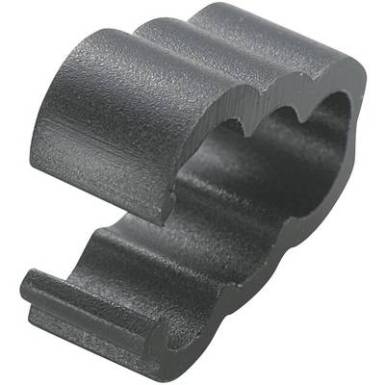 K&aacute;belr&ouml;gz&iacute;tő bilincs, csavaros, fekete, TRU COMPONENTS 1593105 TC-RC-34203