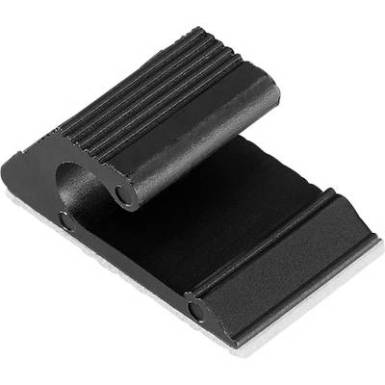 Öntapadós kábelrögzítő, fekete, TRU COMPONENTS 1593113 TC-CATV-1203 Öntapadós kábelrögzítő, fekete, TRU COMPONENTS 1593113 TC-CATV-1203