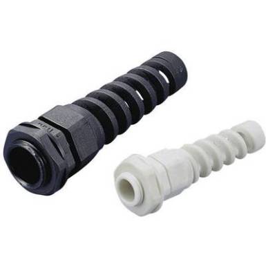 Tömszelence törésgátlóval PG7, poliamid, fekete (RAL 9005), TRU COMPONENTS TC-EGR7SR203 Tömszelence törésgátlóval PG7, poliamid, fekete (RAL 9005), TRU COMPONENTS TC-EGR7SR203
