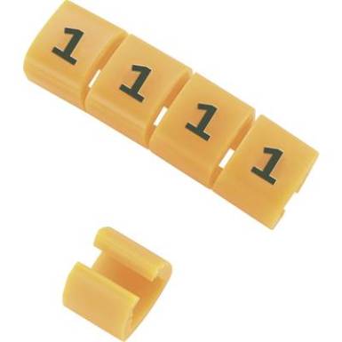 Kábeljelölő klipsz, jelölés: 7, 4 - 5,1 mm 1593429 TC-MB2/7203 Kábeljelölő klipsz, jelölés: 7, 4 - 5,1 mm 1593429 TC-MB2/7203