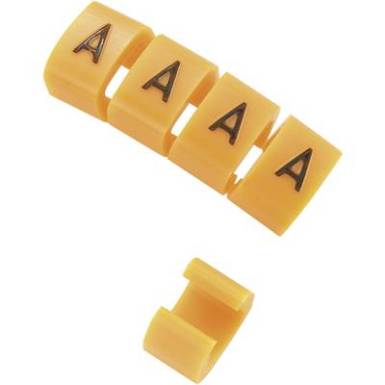 Kábeljelölő klipsz, jelölés: D, 4 - 5,1 mm 1593432 TC-MB2/D203 Kábeljelölő klipsz, jelölés: D, 4 - 5,1 mm 1593432 TC-MB2/D203