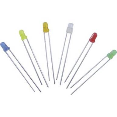 Villogó LED melegfehér kerek 3 mm 2180 mcd 60 ° 20 mA TRU COMPONENTS Villogó LED melegfehér kerek 3 mm 2180 mcd 60 ° 20 mA TRU COMPONENTS