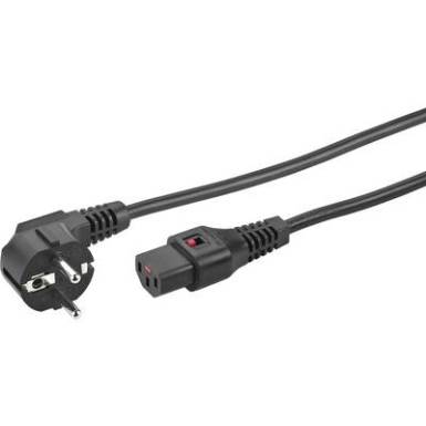 Hidegkészülékek Közvetlen tápkábel 5 m Fekete Monacor AAC-500IEC Hidegkészülékek Közvetlen tápkábel 5 m Fekete Monacor AAC-500IEC