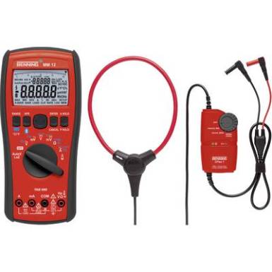 Benning MM 12 + CFlex1 Kézi multiméter Kalibrált ISO digitális Adatgyűjtő CAT IV 600 V, CAT III 1000 V Kijelző (digitek): 40000 Benning MM 12 + CFlex1 Kézi multiméter Kalibrált ISO digitális Adatgyűjtő CAT IV 600 V, CAT III 1000 V Kijelző (digitek): 40000