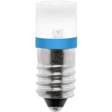 LED lámpa E10 Kék 230 V/DC, 230 V/AC Barthelme 70113614 LED lámpa E10 Kék 230 V/DC, 230 V/AC Barthelme 70113614