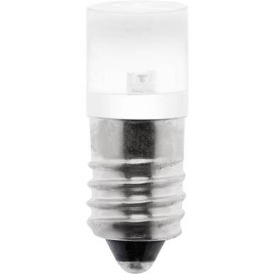 LED l&aacute;mpa E10 Feh&eacute;r 12 V/DC, 12 V/AC Barthelme 70113426