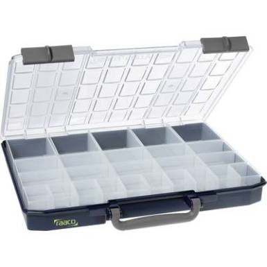 raaco CarryLite 55 5x10-25/2 Rendszerező hordtáska (Sz x Ma x Mé) 413 x 57 x 330 mm Rekeszek: 25 fix alsó osztás raaco CarryLite 55 5x10-25/2 Rendszerező hordtáska (Sz x Ma x Mé) 413 x 57 x 330 mm Rekeszek: 25 fix alsó osztás