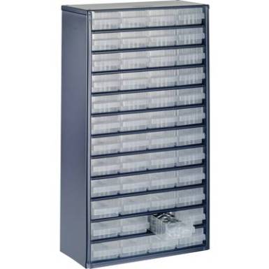 raaco 1248-01 Fiókos szekrény (H x Sz x Ma) 306 x 150 x 552 mm Rekeszek: 48 raaco 1248-01 Fiókos szekrény (H x Sz x Ma) 306 x 150 x 552 mm Rekeszek: 48