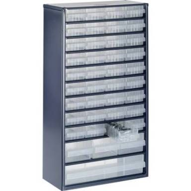 raaco 1240-123 Fiókos szekrény (H x Sz x Ma) 306 x 150 x 552 mm Rekeszek: 40 raaco 1240-123 Fiókos szekrény (H x Sz x Ma) 306 x 150 x 552 mm Rekeszek: 40