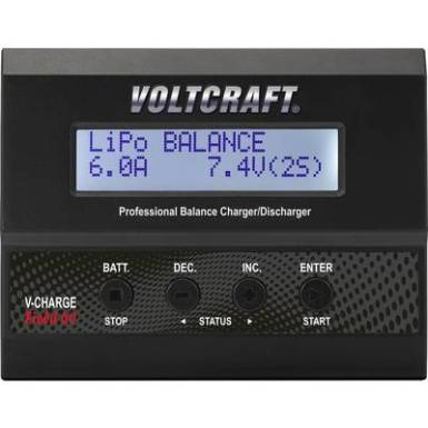 Multifunkciós modell töltő 12 V 6 A VOLTCRAFT V-Charge 60 DC Multifunkciós modell töltő 12 V 6 A VOLTCRAFT V-Charge 60 DC