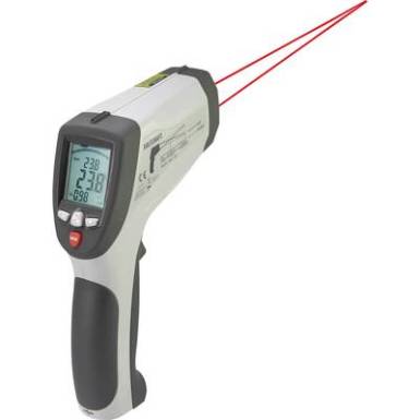 VOLTCRAFT IR 2201-50D USB Infra hőmérő Optika 50:1 -50 - 2200 °C Pirométer Kalibrált: Gyári standard (tanusítvány nélkül) VOLTCRAFT IR 2201-50D USB Infra hőmérő Optika 50:1 -50 - 2200 °C Pirométer Kalibrált: Gyári standard (tanusítvány nélkül)