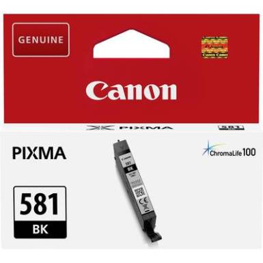 Canon Tinta CLI-581BK Eredeti Fénykép fekete 2106C001 Canon Tinta CLI-581BK Eredeti Fénykép fekete 2106C001
