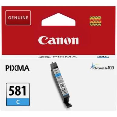 Canon Tinta CLI-581C Eredeti Cián 2103C001 Canon Tinta CLI-581C Eredeti Cián 2103C001