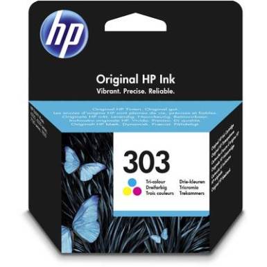 HP Tinta 303 Eredeti Cián, Bíbor, Sárga T6N01AE HP Tinta 303 Eredeti Cián, Bíbor, Sárga T6N01AE