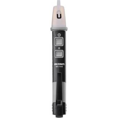VOLTCRAFT MS-540 Érintés nélküli feszültségvizsgáló CAT IV 1000 V LED, Akusztikus, Vibrálás Gyári standard (tanusítvány nélkül) VOLTCRAFT MS-540 Érintés nélküli feszültségvizsgáló CAT IV 1000 V LED, Akusztikus, Vibrálás Gyári standard (tanusítvány nélkül)