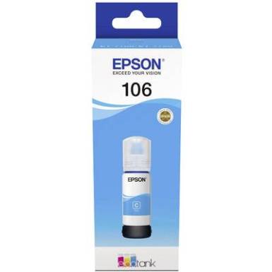 Epson Tinta 106 EcoTank Eredeti Cián C13T00R240 Epson Tinta 106 EcoTank Eredeti Cián C13T00R240