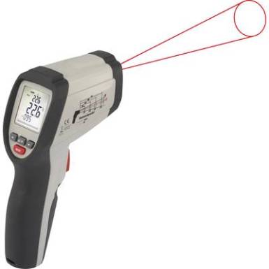 VOLTCRAFT IR 800-20C Infra hőmérő Optika 20:1 -40 - 800 °C Pirométer Kalibrált: Gyári standard (tanusítvány nélkül) VOLTCRAFT IR 800-20C Infra hőmérő Optika 20:1 -40 - 800 °C Pirométer Kalibrált: Gyári standard (tanusítvány nélkül)