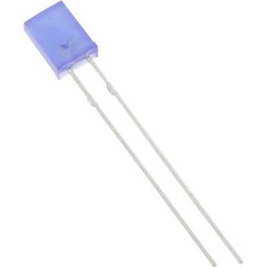 LED kivezetéssel kék derékszögű 2 x 5 mm 500 mcd 120 ° 20 mA HuiYuan LED kivezetéssel kék derékszögű 2 x 5 mm 500 mcd 120 ° 20 mA HuiYuan