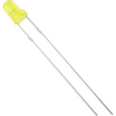 LED kivezetéssel sárga kerek 3 mm 2500 mcd 60 ° 20 mA HuiYuan LED kivezetéssel sárga kerek 3 mm 2500 mcd 60 ° 20 mA HuiYuan