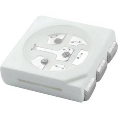 SMD LED 5050 z&ouml;ld 6000 mcd 120 &deg; 20 mA 3.4 V HuiYuan