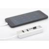 Digitus DA-70243 3 port USB 2.0 hub Alumínium házzal, OTG funkcióval, Beépített SD kártyaolvasóval, Fém ház Alumínium
