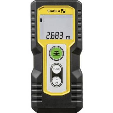 Stabila LD 220 lézeres távolságmérő max. 30 m-ig Stabila LD 220 lézeres távolságmérő max. 30 m-ig