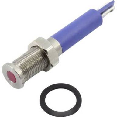 LED-es jelzőlámpa, piros, 24 V DC/AC, TRU COMPONENTS 1605944 LED-es jelzőlámpa, piros, 24 V DC/AC, TRU COMPONENTS 1605944