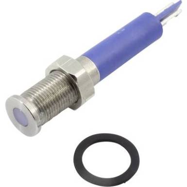 LED-es jelzőlámpa, fehér, 24 V DC/AC, TRU COMPONENTS 1605947 LED-es jelzőlámpa, fehér, 24 V DC/AC, TRU COMPONENTS 1605947