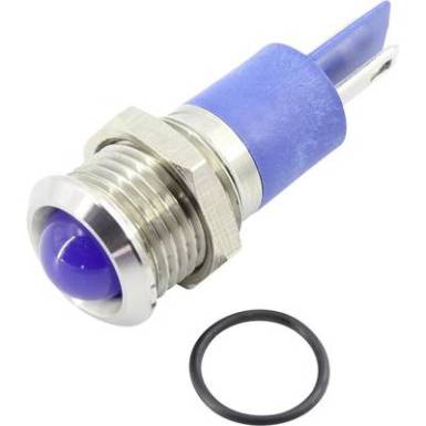 LED-es jelzőlámpa, kék, 24 V DC/AC, TRU COMPONENTS 1605979 LED-es jelzőlámpa, kék, 24 V DC/AC, TRU COMPONENTS 1605979