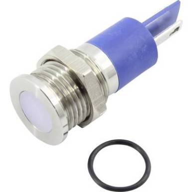 LED-es jelzőlámpa, fehér, 24 V DC/AC, TRU COMPONENTS 1605988 LED-es jelzőlámpa, fehér, 24 V DC/AC, TRU COMPONENTS 1605988