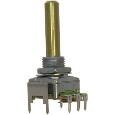 Potentiometer Service 63250-21600-3165/B10K Forgató potenciométer 0.2 W 10 kOhm 1 db Potentiometer Service 63250-21600-3165/B10K Forgató potenciométer 0.2 W 10 kOhm 1 db
