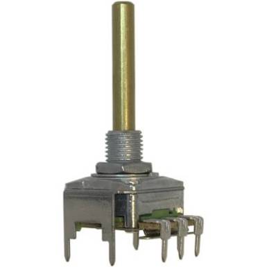 Potentiometer Service 63250-21400-3007/B50K Forgató potenciométer 0.2 W 50 kOhm 1 db Potentiometer Service 63250-21400-3007/B50K Forgató potenciométer 0.2 W 50 kOhm 1 db