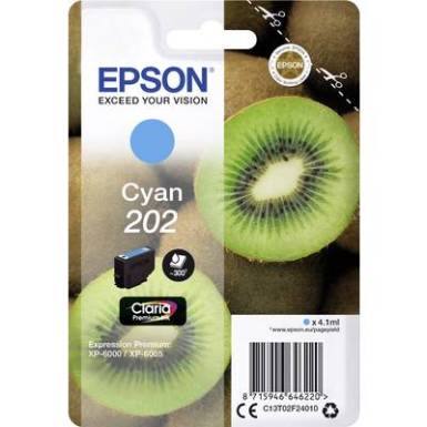 Epson Tinta T02F24, 202 Eredeti Ci&aacute;n C13T02F24010