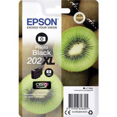 Epson Tinta T02H14, 202XL Eredeti Fénykép fekete C13T02H14010 Epson Tinta T02H14, 202XL Eredeti Fénykép fekete C13T02H14010