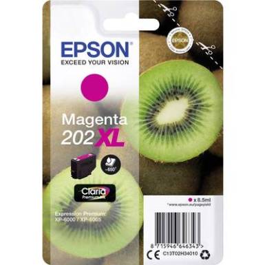 Epson Tinta T02H34, 202XL Eredeti Bíbor C13T02H34010 Epson Tinta T02H34, 202XL Eredeti Bíbor C13T02H34010