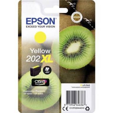 Epson Tinta T02H44, 202XL Eredeti S&aacute;rga C13T02H44010