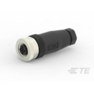 TE Connectivity T4110401051-000 Érzékelő-/működtető összekötő, konfekcionálatlan M12 Alj, egyenes Pólusszám: 5 1 db TE Connectivity T4110401051-000 Érzékelő-/működtető összekötő, konfekcionálatlan M12 Alj, egyenes Pólusszám: 5 1 db
