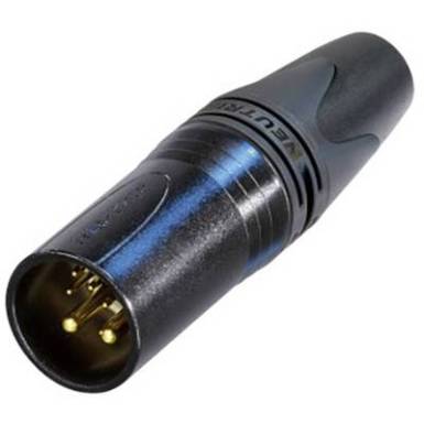 Neutrik XLR csatlakozó Dugó, egyenes Pólusszám: 10 Fekete 1 db Neutrik XLR csatlakozó Dugó, egyenes Pólusszám: 10 Fekete 1 db
