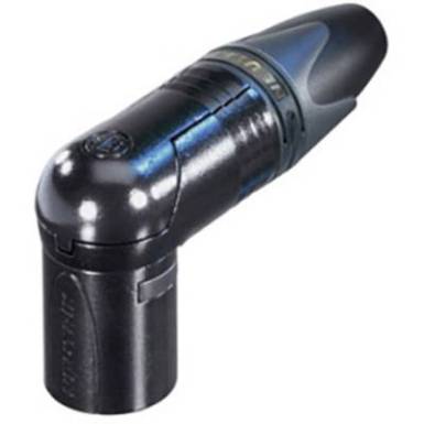Neutrik XLR csatlakozó Dugó, hajlított Pólusszám: 10 Fekete 1 db Neutrik XLR csatlakozó Dugó, hajlított Pólusszám: 10 Fekete 1 db