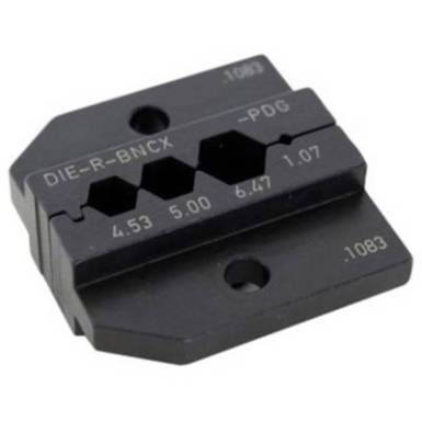Matrica Neutrik DIE-R-BNCX-PDG Fekete 1 db Matrica Neutrik DIE-R-BNCX-PDG Fekete 1 db