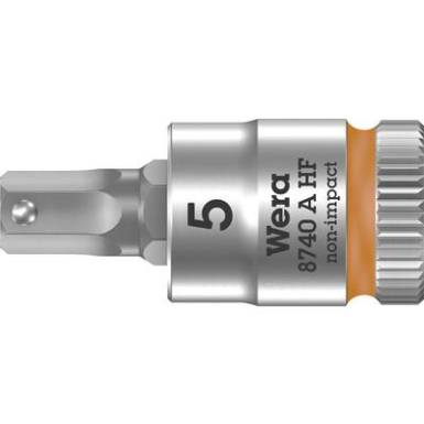 Wera 8740 A 05003335001 Belső hatlap Dugókulcs bit betét 5 mm 1/4 (6.3 mm) Wera 8740 A 05003335001 Belső hatlap Dugókulcs bit betét 5 mm 1/4 (6.3 mm)