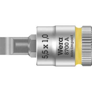 Wera 8700 A FL 05003321001 Egyeneshornyú Dugókulcs bit betét 5.5 mm 1/4 (6.3 mm) Wera 8700 A FL 05003321001 Egyeneshornyú Dugókulcs bit betét 5.5 mm 1/4 (6.3 mm)