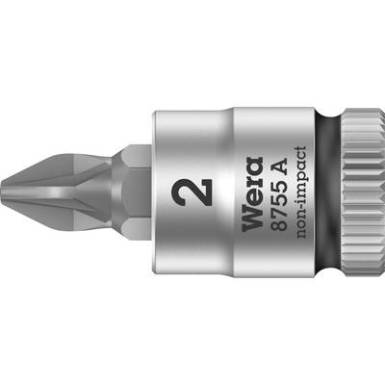 Wera 8755 A 05003354001 Kereszthornyú Pozidriv Dugókulcs bit betét PZ 2 1/4 (6.3 mm) Wera 8755 A 05003354001 Kereszthornyú Pozidriv Dugókulcs bit betét PZ 2 1/4 (6.3 mm)