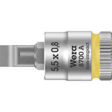 Wera 8700 A FL 05003320001 Egyeneshornyú Dugókulcs bit betét 5.5 mm 1/4 (6.3 mm) Wera 8700 A FL 05003320001 Egyeneshornyú Dugókulcs bit betét 5.5 mm 1/4 (6.3 mm)