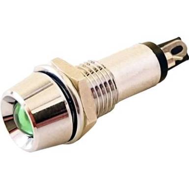 LED-es jelzőlámpa Zöld 24 V/AC, 24 V/DC 15 mA Barthelme 58500613 LED-es jelzőlámpa Zöld 24 V/AC, 24 V/DC 15 mA Barthelme 58500613