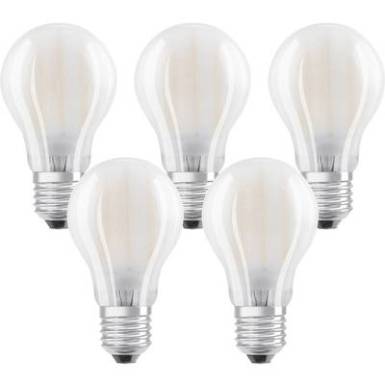 OSRAM LED E27 K&ouml;rte forma 7 W = 60 W Melegfeh&eacute;r (? x H) 60 mm x 108 mm EEK: A++ Filament 5 db